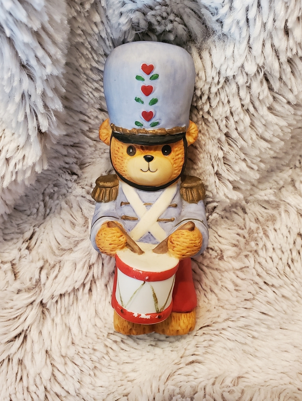 Vintage Lucy and Me bear Lucy Rigg Enesco Snare Drummer Soldier Rare 1983